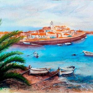 VIEW OF FERRAGUDO, PORTUGAL