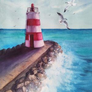 VIEW OF PORTIMÃO LIGHTHOUSE