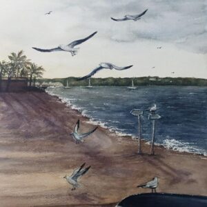 EVENING ON THE BEACH OF PRAIA DE ALVOR